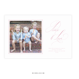 Linley Horizontal Letterpress Large Holiday Card