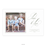 Linley Horizontal Letterpress Large Holiday Card