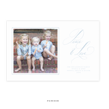 Linley Horizontal Letterpress Large Holiday Card