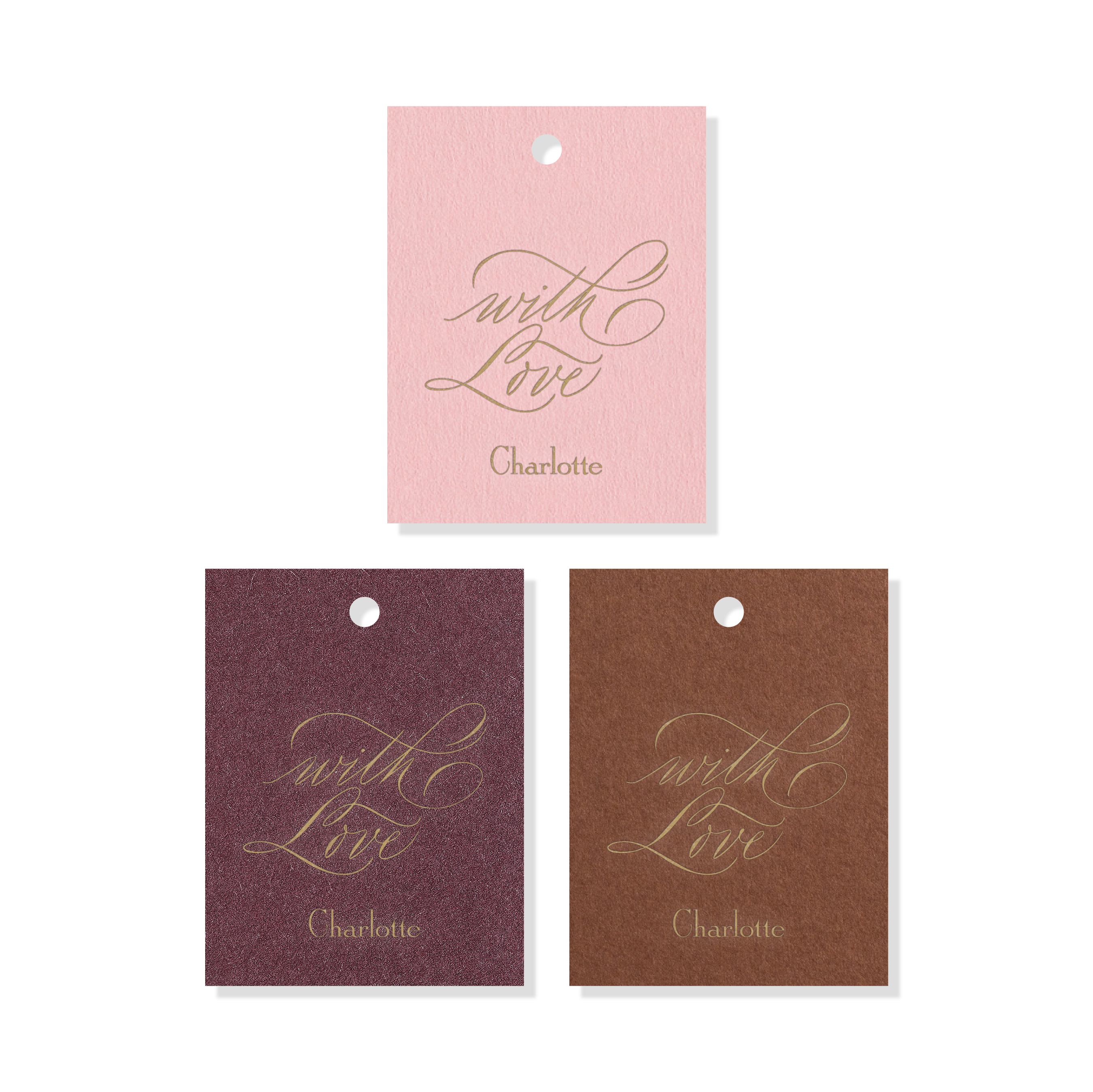 Louise Everyday Engraved Gift Tag