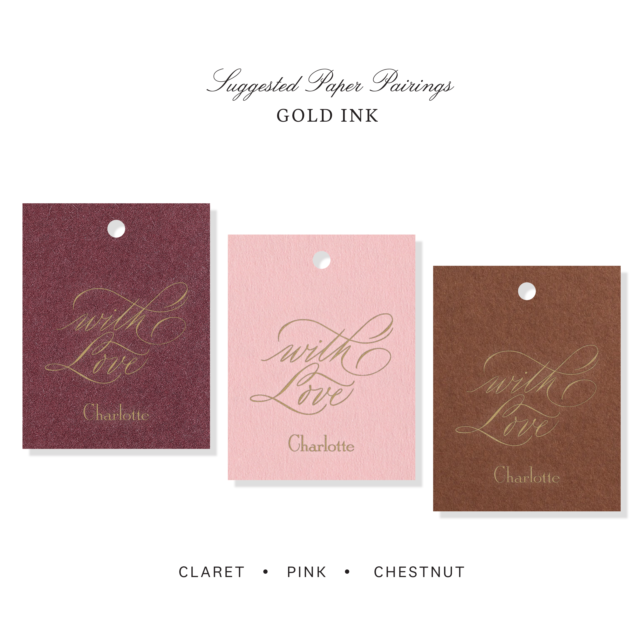 Louise Everyday Engraved Gift Tag