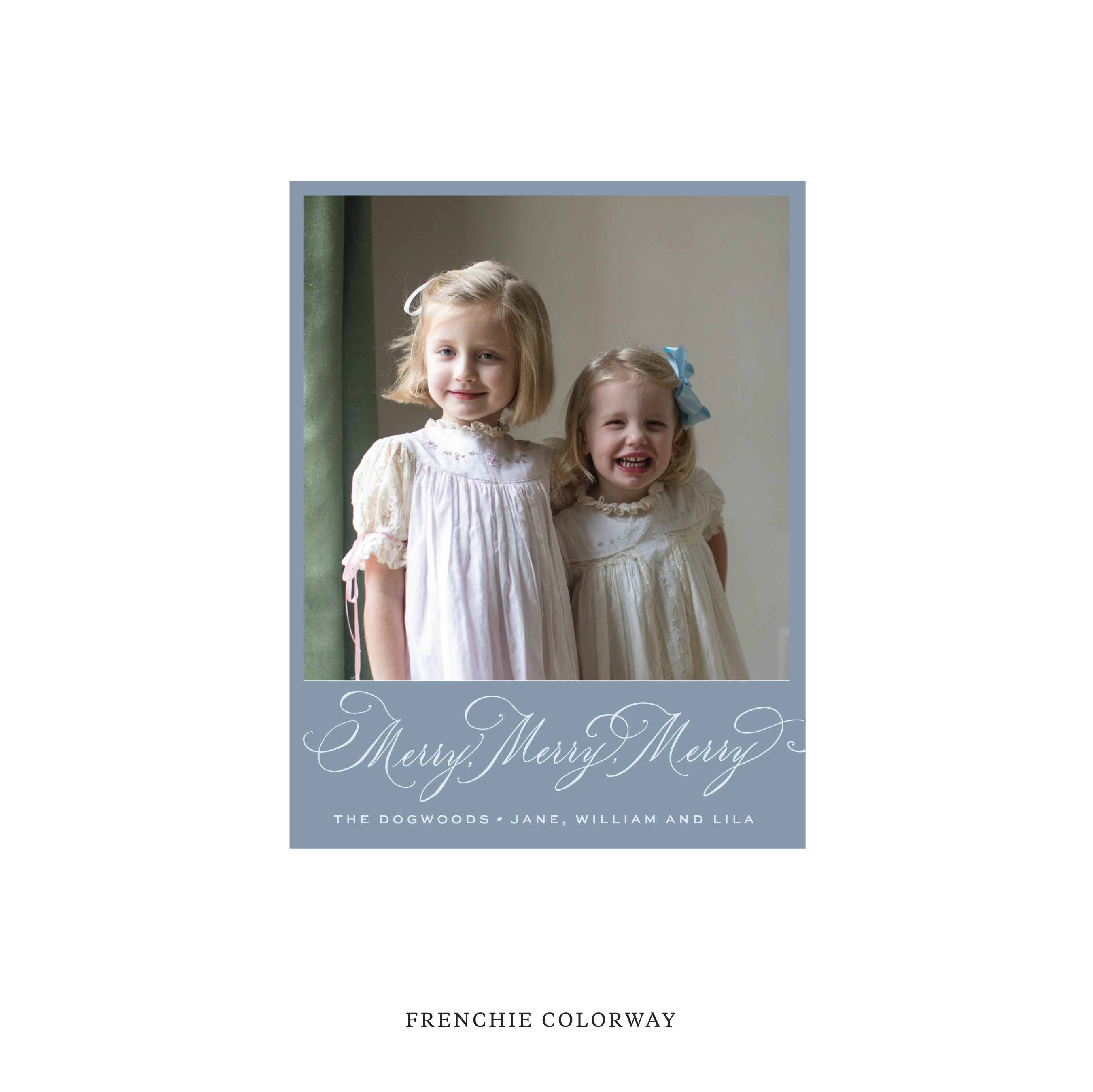 Ludlow Classic Flat Print Holiday Card, Small II