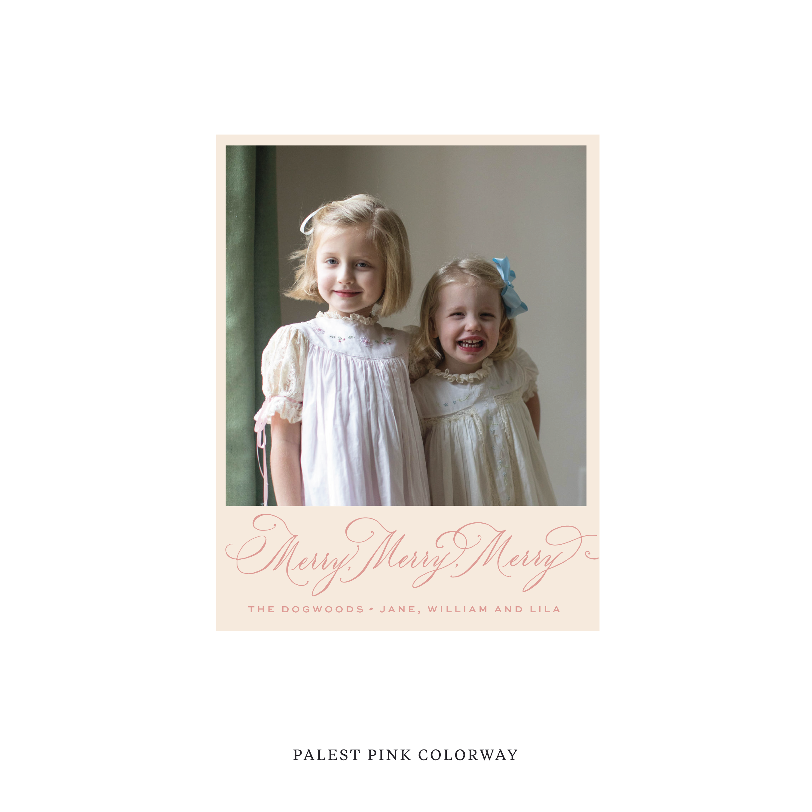 Ludlow Classic Flat Print Holiday Card, Small II