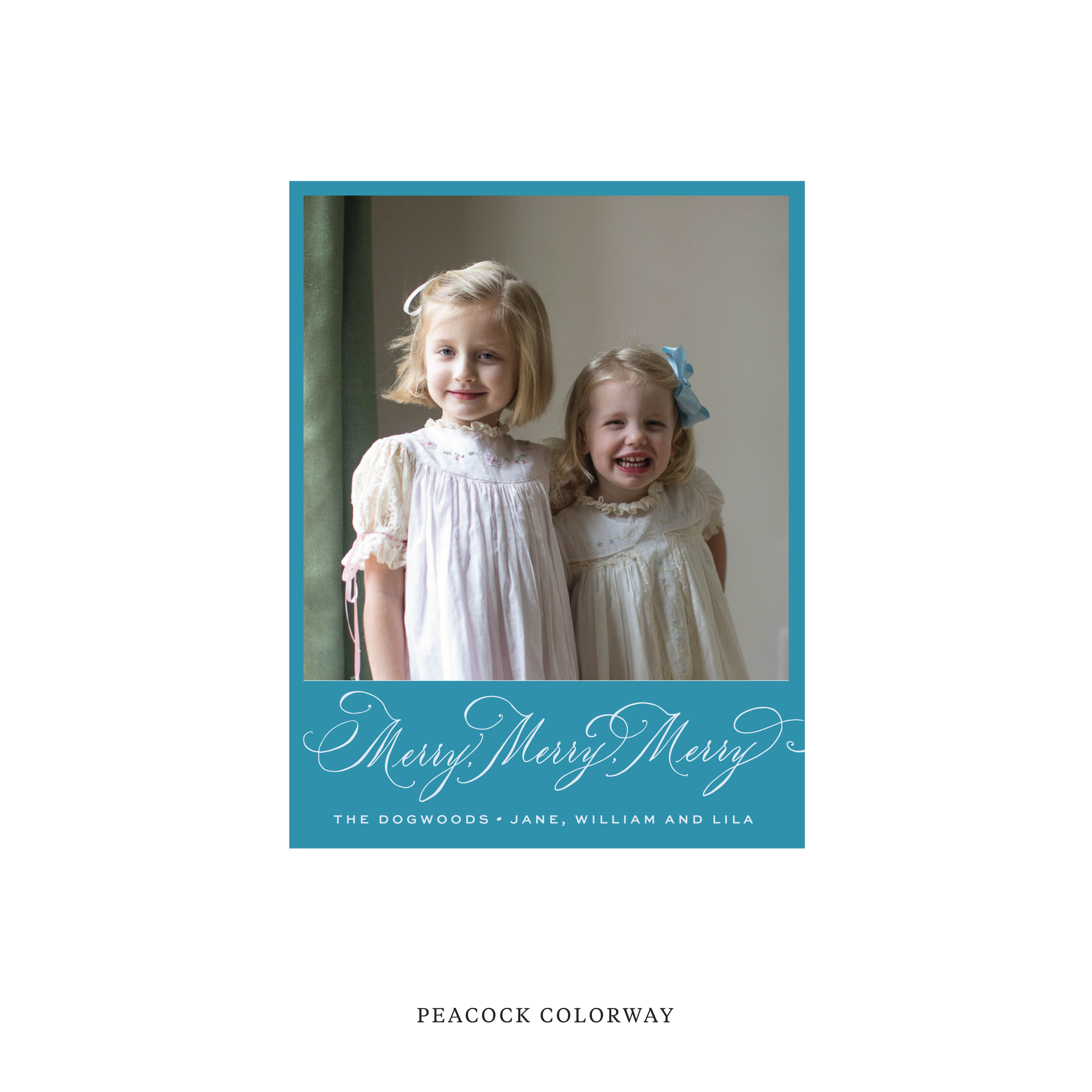 Ludlow Classic Flat Print Holiday Card, Small II
