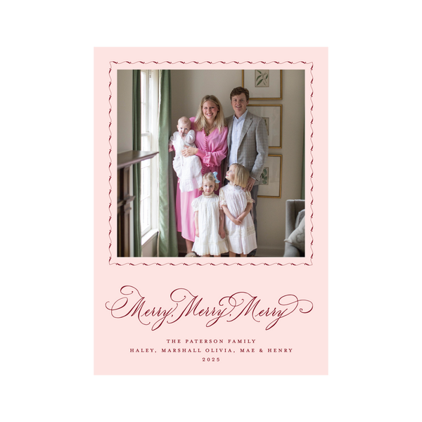Ludlow Classic Printed Medium Holiday Card