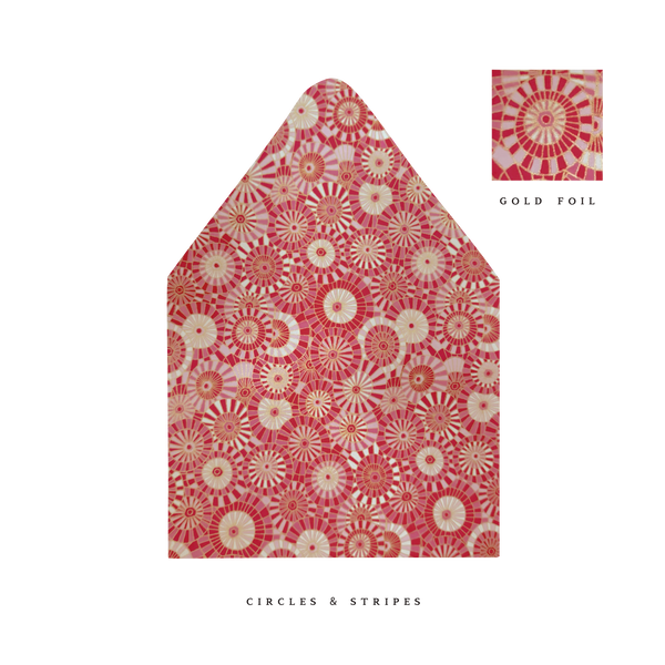 The Circle and Stripes Luxe Envelope Liner