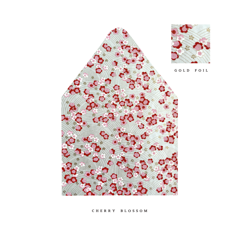 The Cherry Blossom Luxe Envelope Liner
