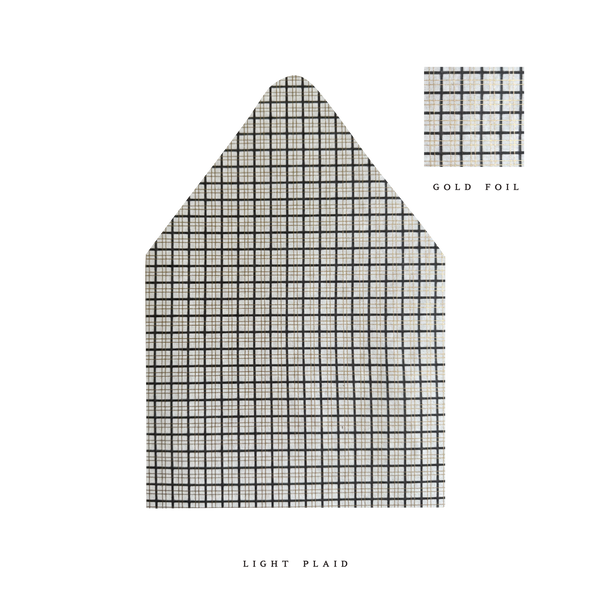 The Light Plaid Luxe Envelope Liner