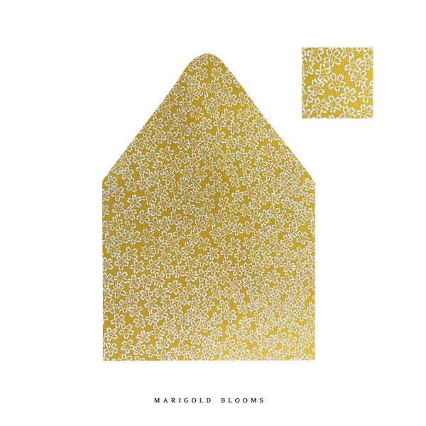 The Marigold Blooms Luxe Envelope Liner