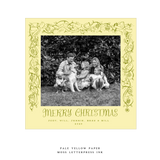 Mabel Letterpress Large Square Holiday Card