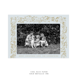 Mabel 1-Color Engraved Medium Holiday Card