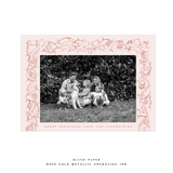 Mabel 1-Color Engraved Medium Holiday Card