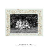 Mabel 1-Color Engraved Medium Holiday Card