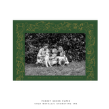 Mabel 1-Color Engraved Medium Holiday Card