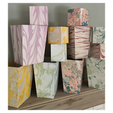 Marbled Paper Tissue Box Holder