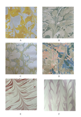Marbled Paper Tissue Box Holder