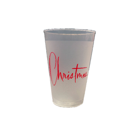 Merry Christmas 14oz Shatterproof Cups