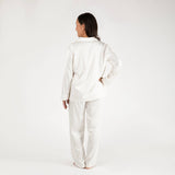 Birdie Satin Long Pajamas