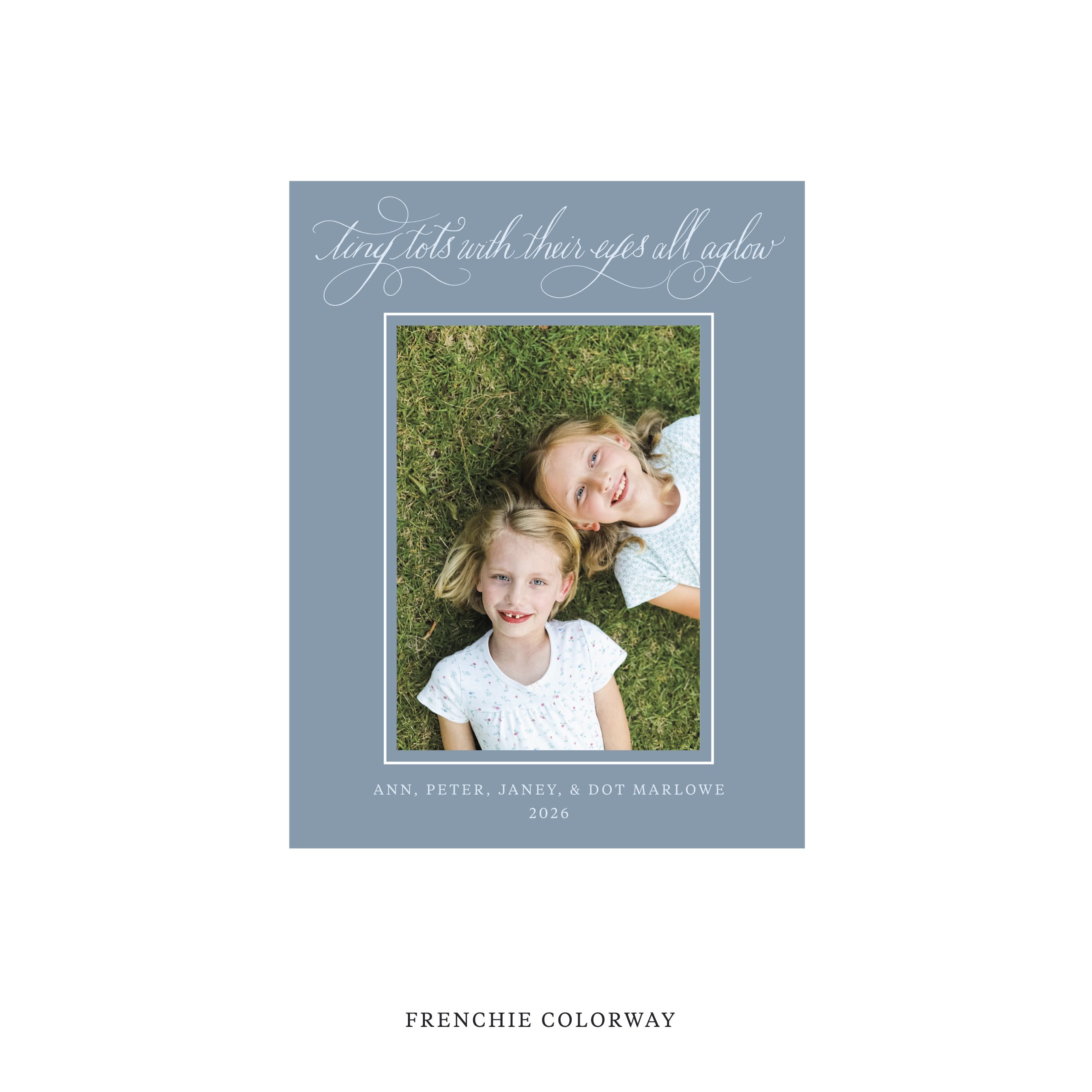 Bexley Classic Flat Print Holiday Card, Small