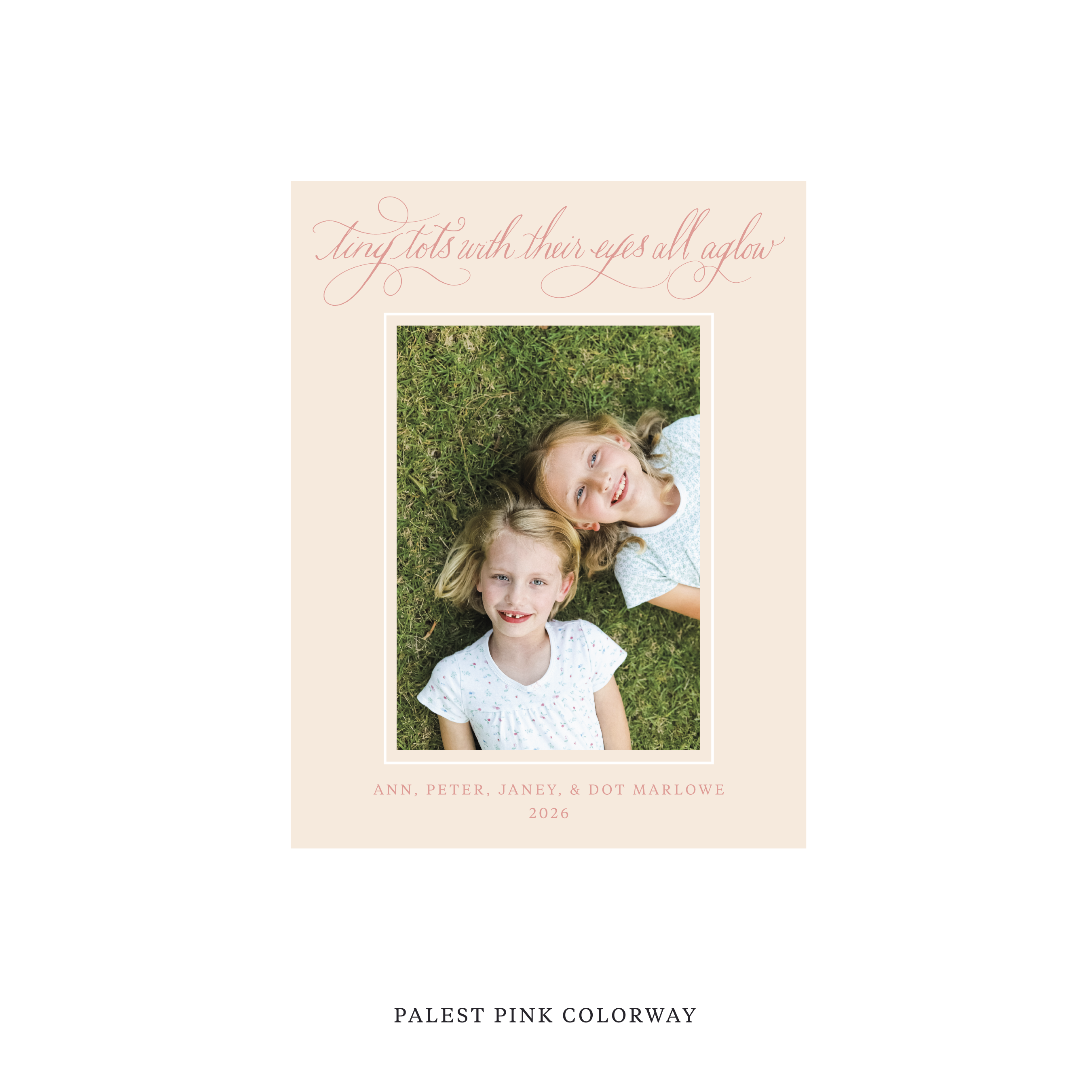 Bexley Classic Flat Print Holiday Card, Small