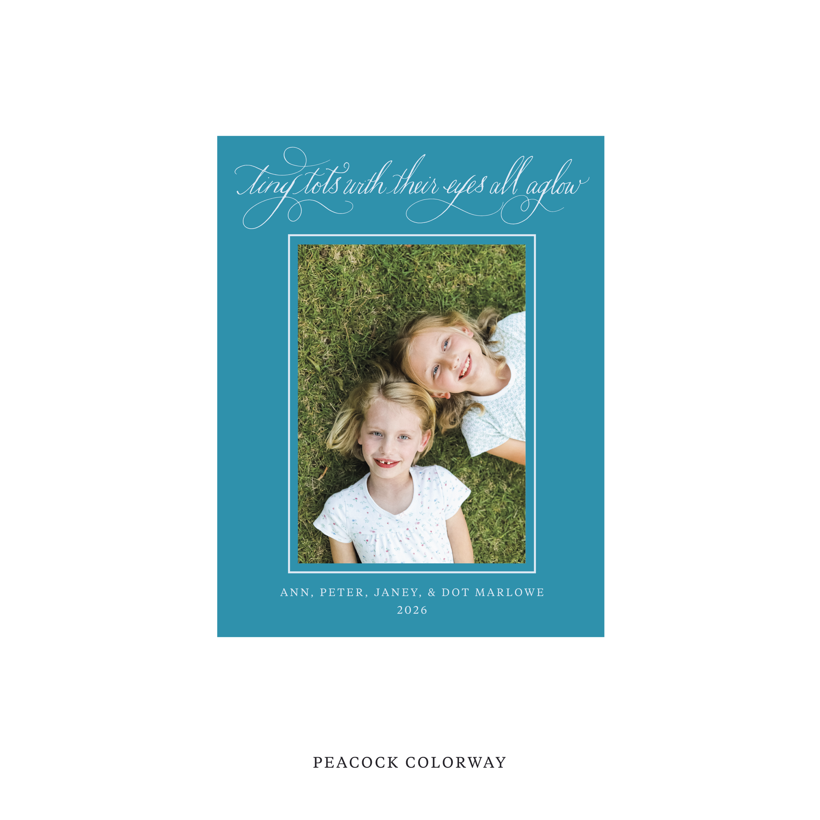 Bexley Classic Flat Print Holiday Card, Small