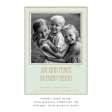 Mars Medium Luxe Holiday Card