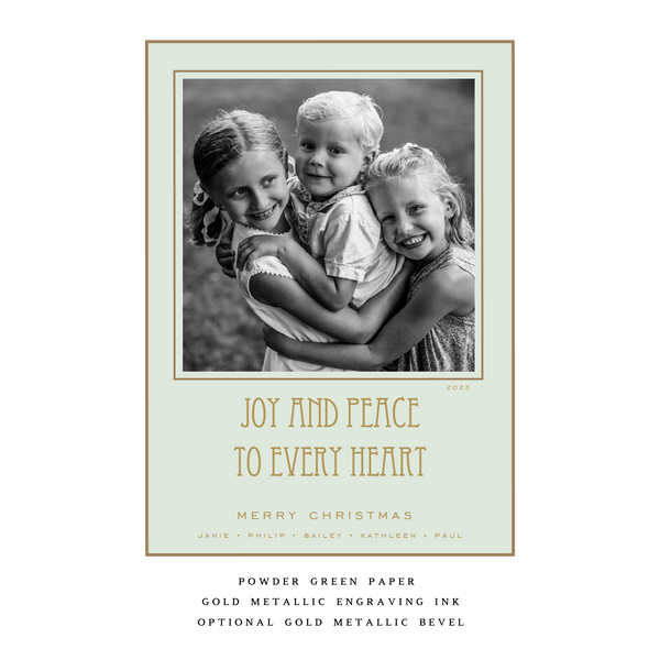 Mars Medium Luxe Holiday Card