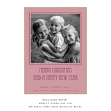 Mars Medium Luxe Holiday Card