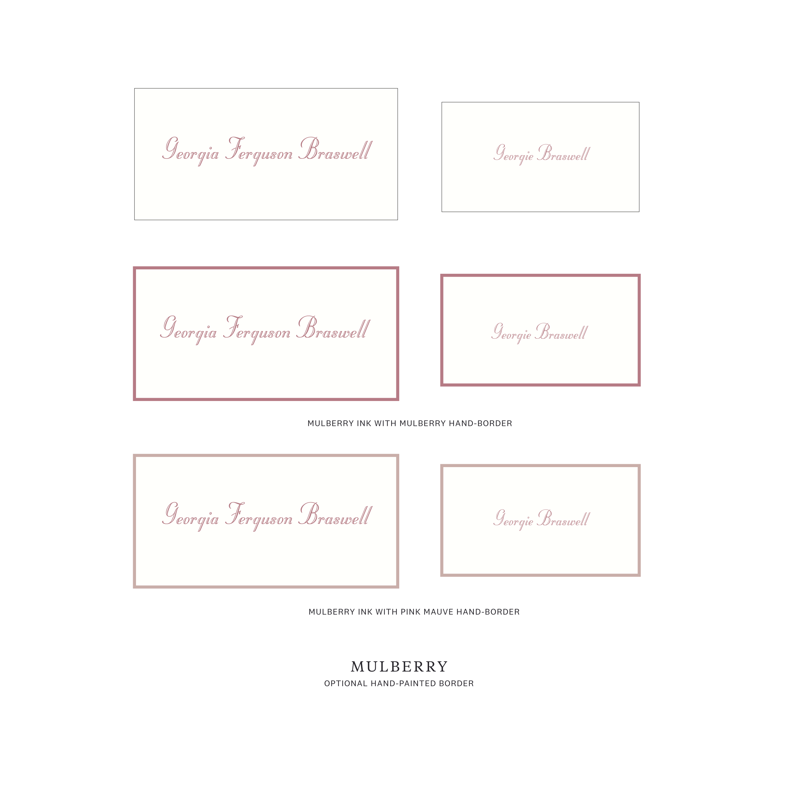 Mayfair Laid Paper Gift Enclosures