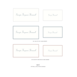 Mayfair Laid Paper Gift Enclosures