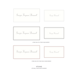 Mayfair Laid Paper Gift Enclosures