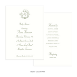 Mayfair Motif Baby Shower Invitation