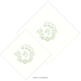 Mayfair Motif Cocktail Napkin