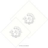 Mayfair Motif Cocktail Napkin