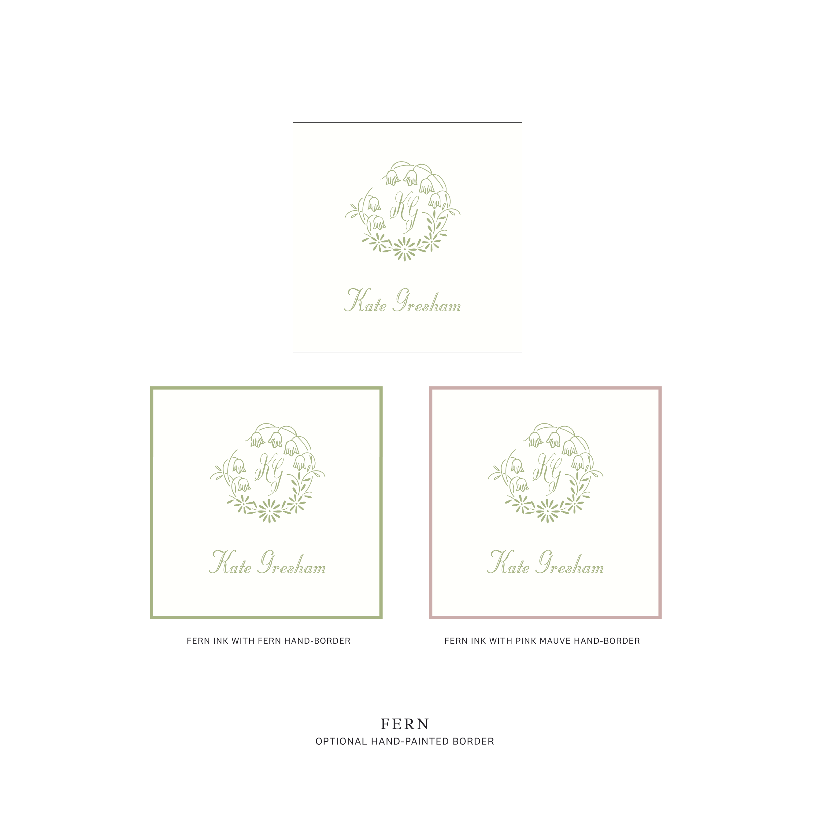 Mayfair Motif Gift Enclosures