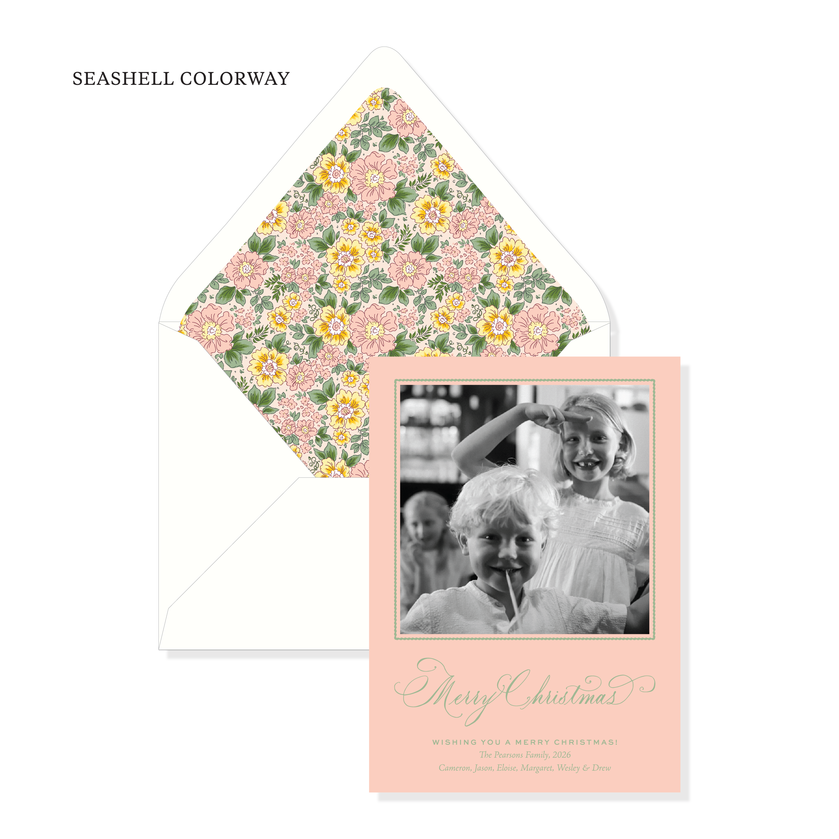 Meadowcroft Garden Classic Printed Holiday Card