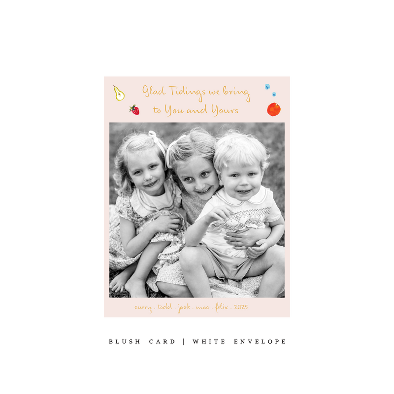 Melba Small Classic Printed Holiday Card