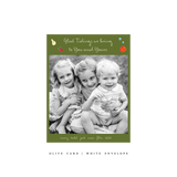 Melba Small Classic Printed Holiday Card