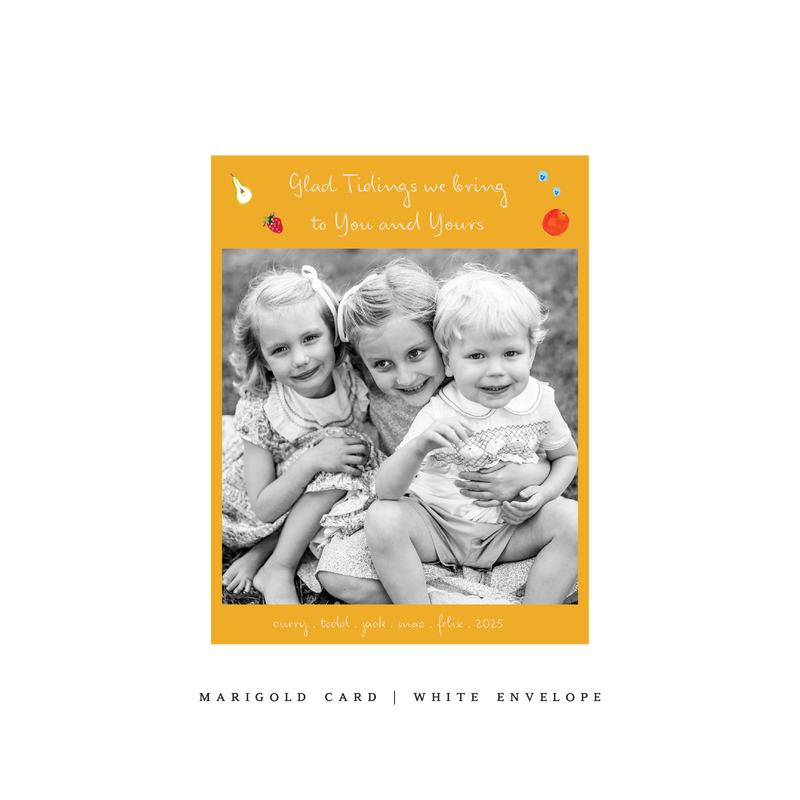 Melba Small Classic Printed Holiday Card