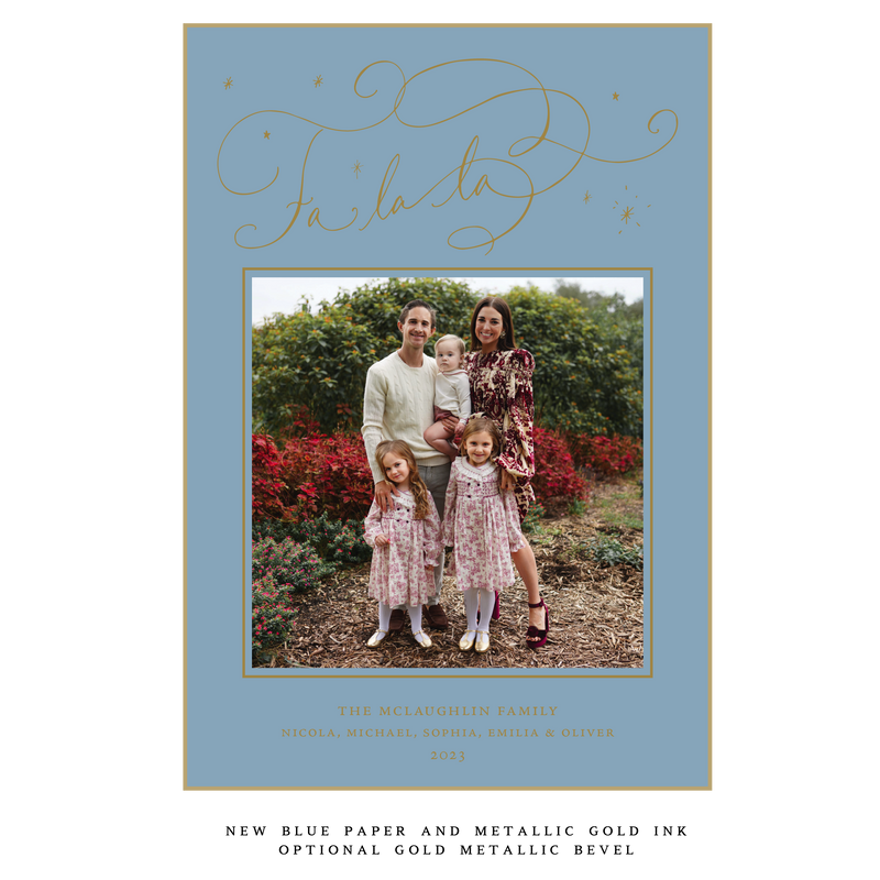 Melrose Large Luxe Holiday Card