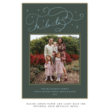 Melrose Large Luxe Holiday Card