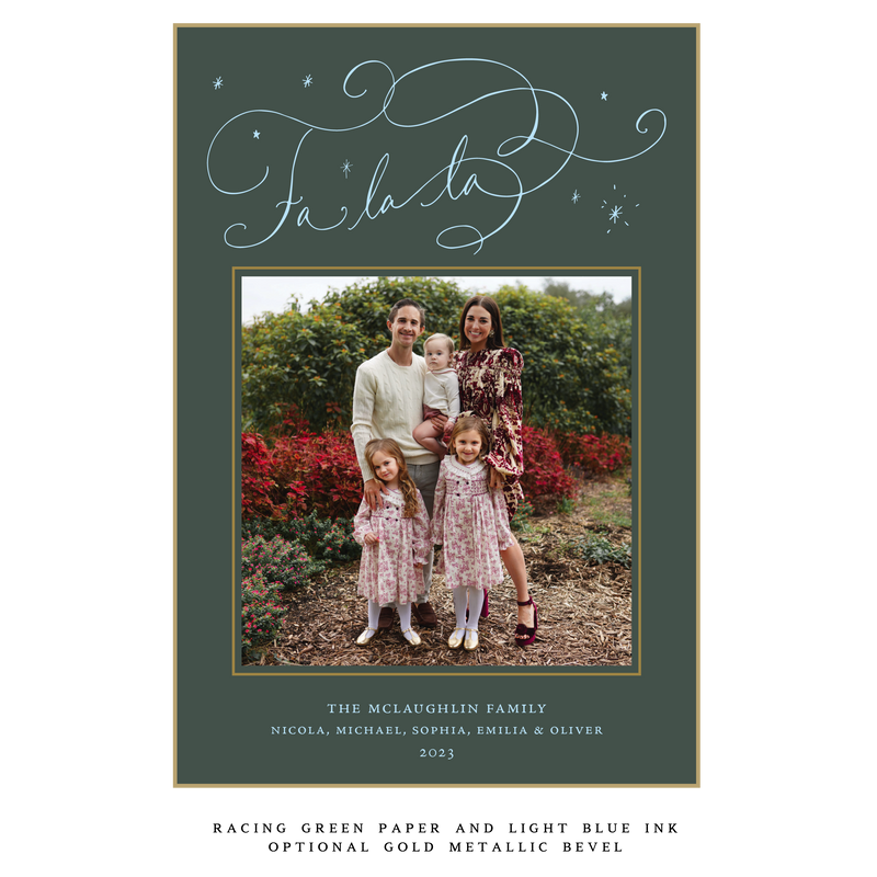 Melrose Large Luxe Holiday Card