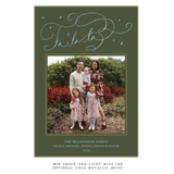 Melrose Large Luxe Holiday Card
