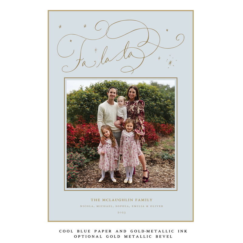 Melrose Large Luxe Holiday Card