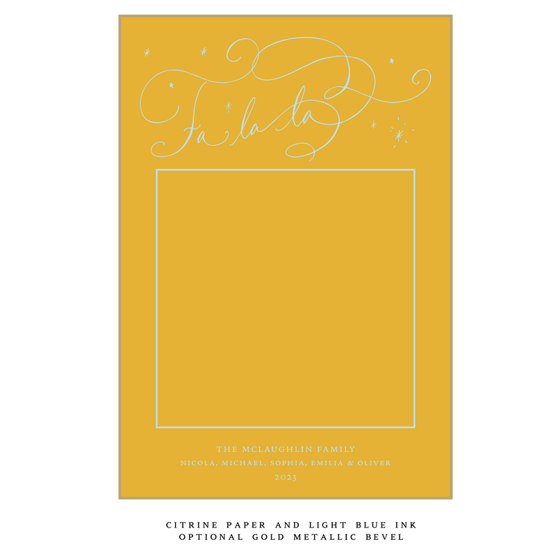 Melrose Large Luxe Holiday Card