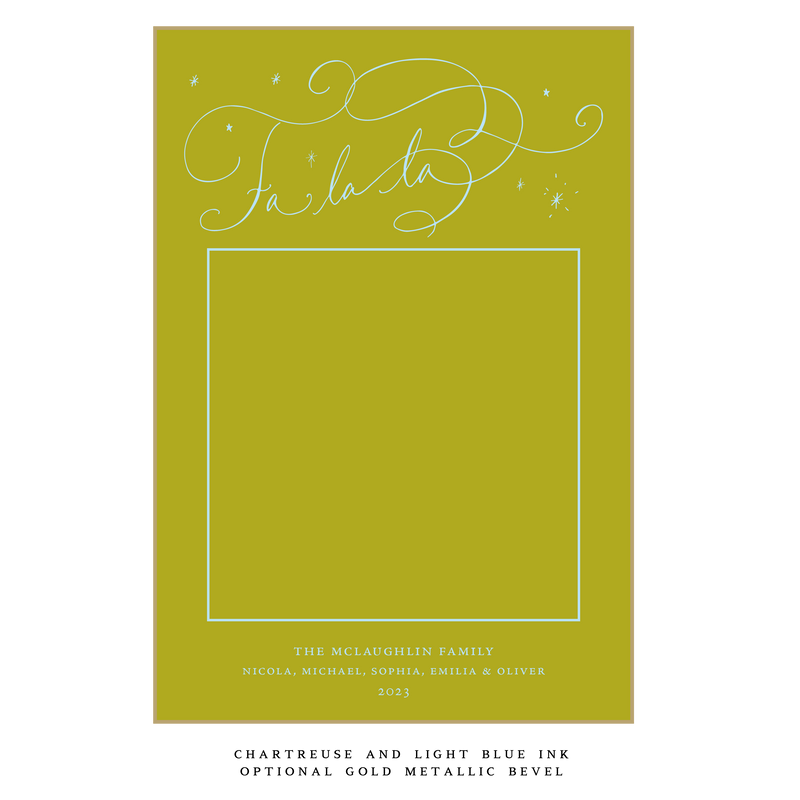 Melrose Large Luxe Holiday Card