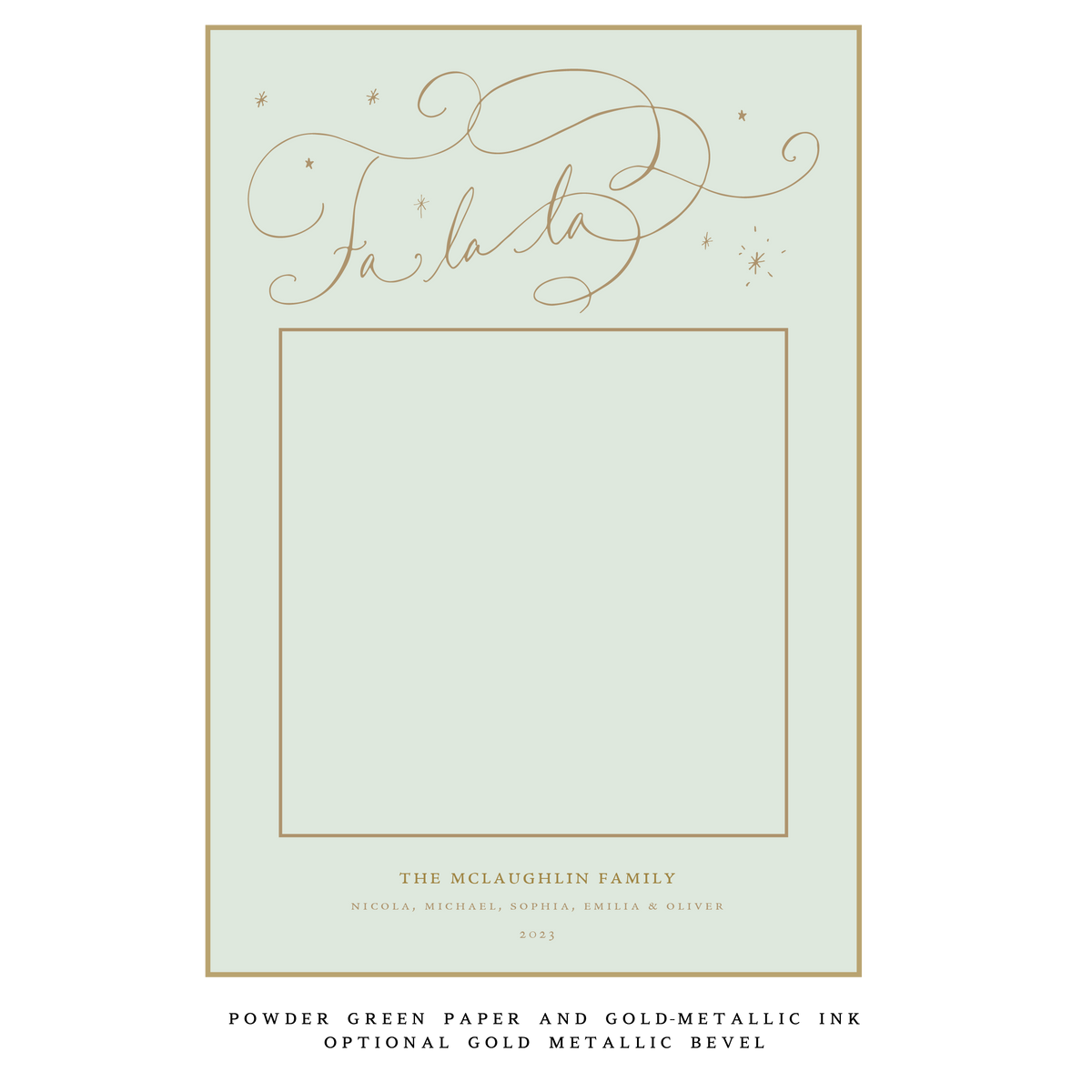 Melrose Large Luxe Holiday Card (Archive)