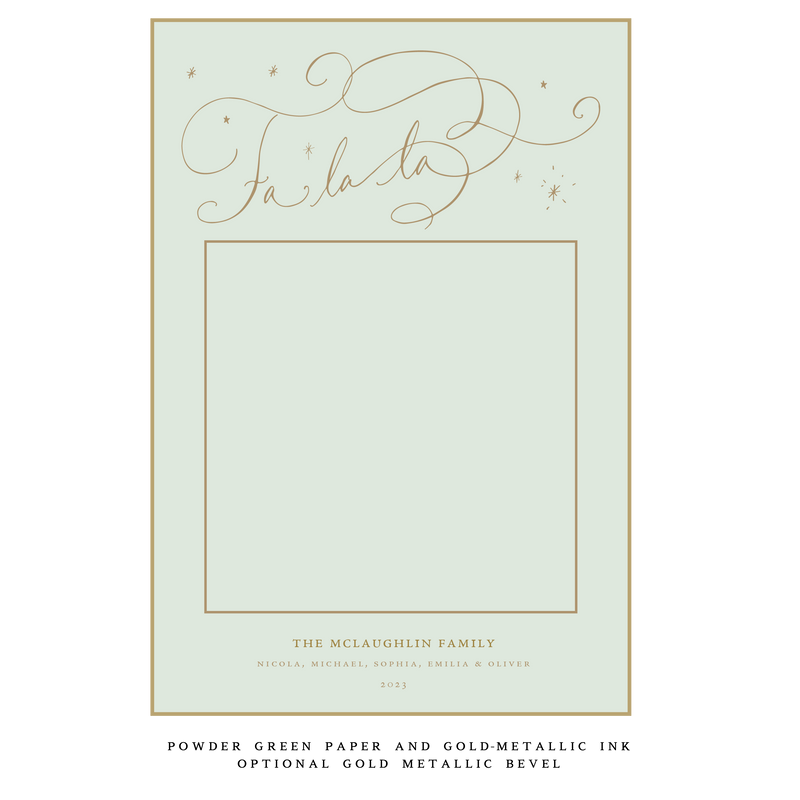 Melrose Large Luxe Holiday Card