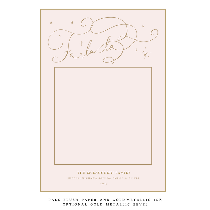Melrose Large Luxe Holiday Card