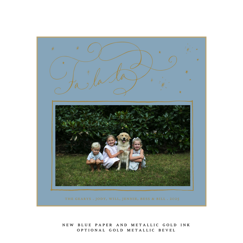 Melrose Large Square Luxe Holiday Card